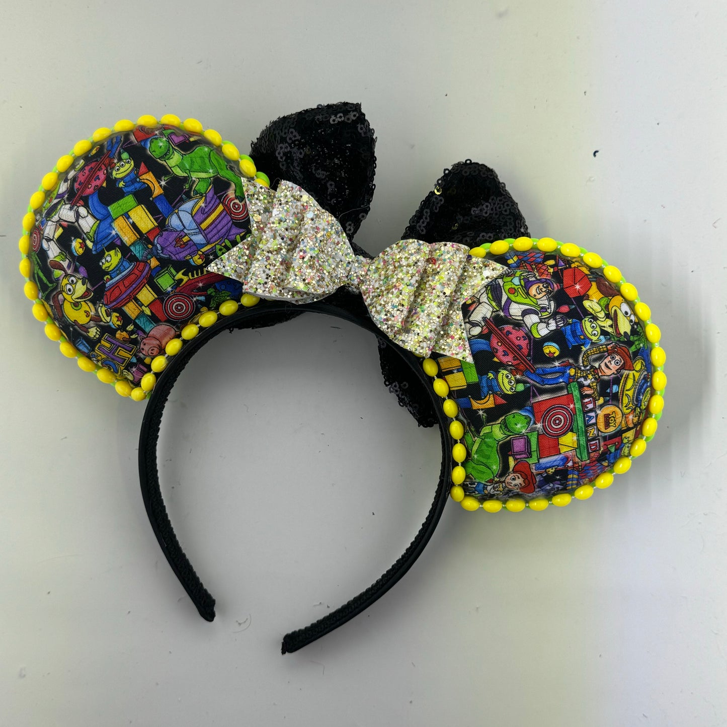 Toy Land Black w/ Black Bow Ears