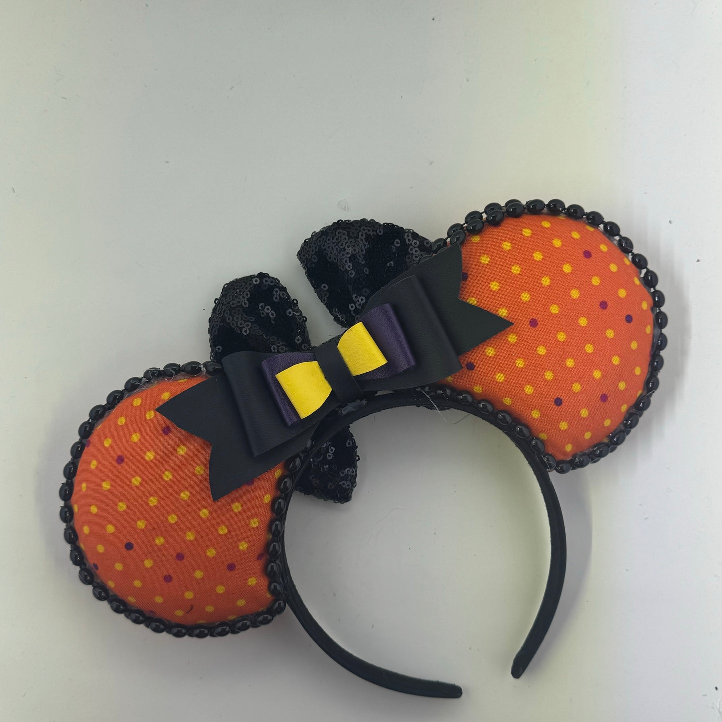 Character Trick Or Treating w/ Black Bow Ears