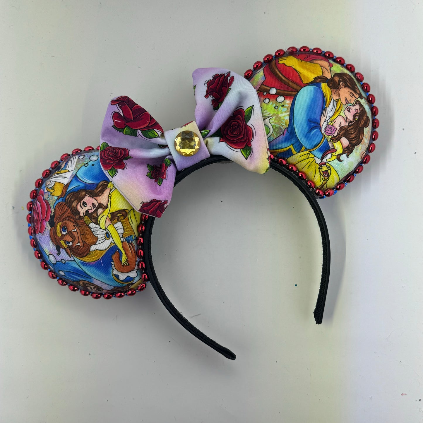 The Rose Reg w/ Aurora Rose Bow Ears
