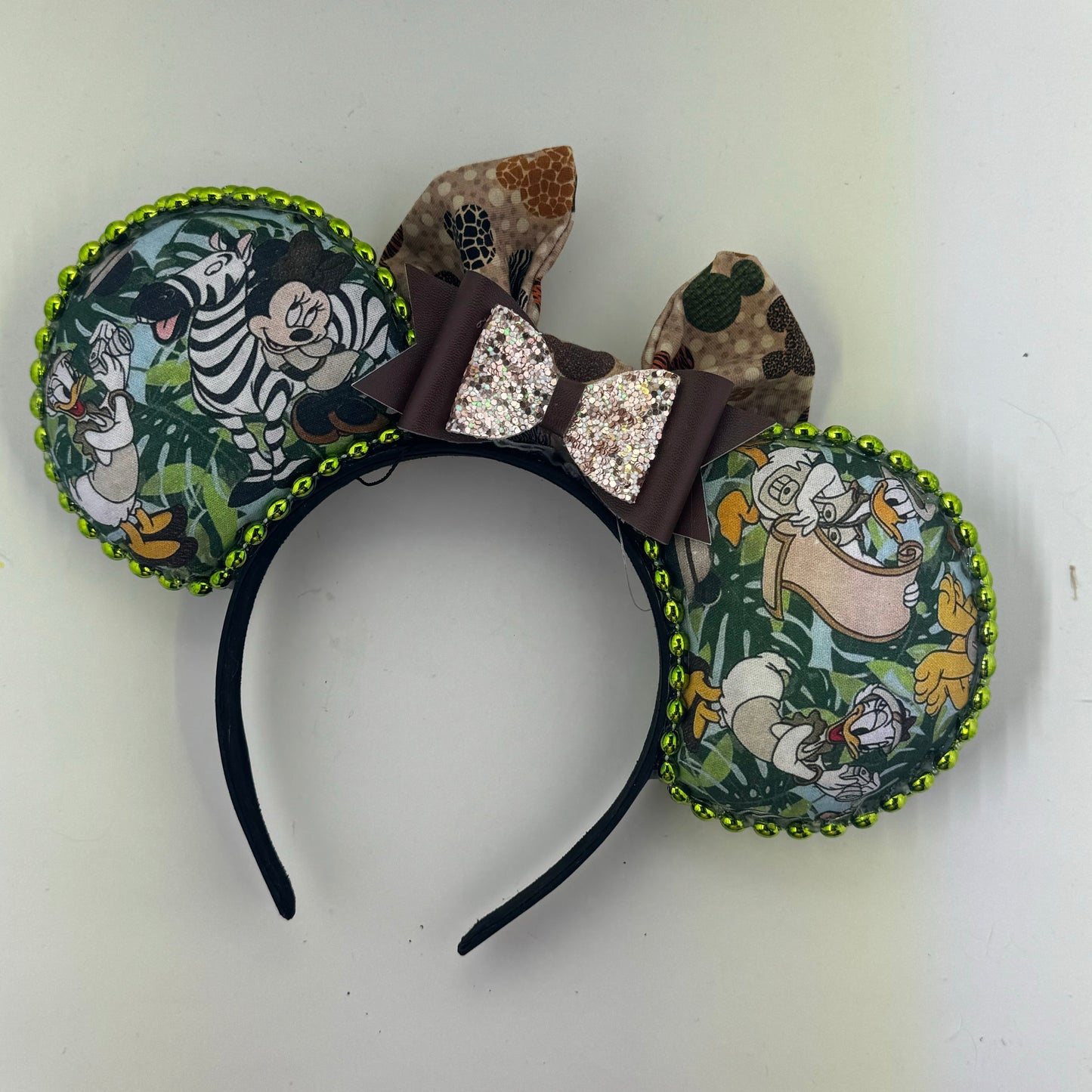 Safari Mouse w/ We Got Ears Animal Bow Ears