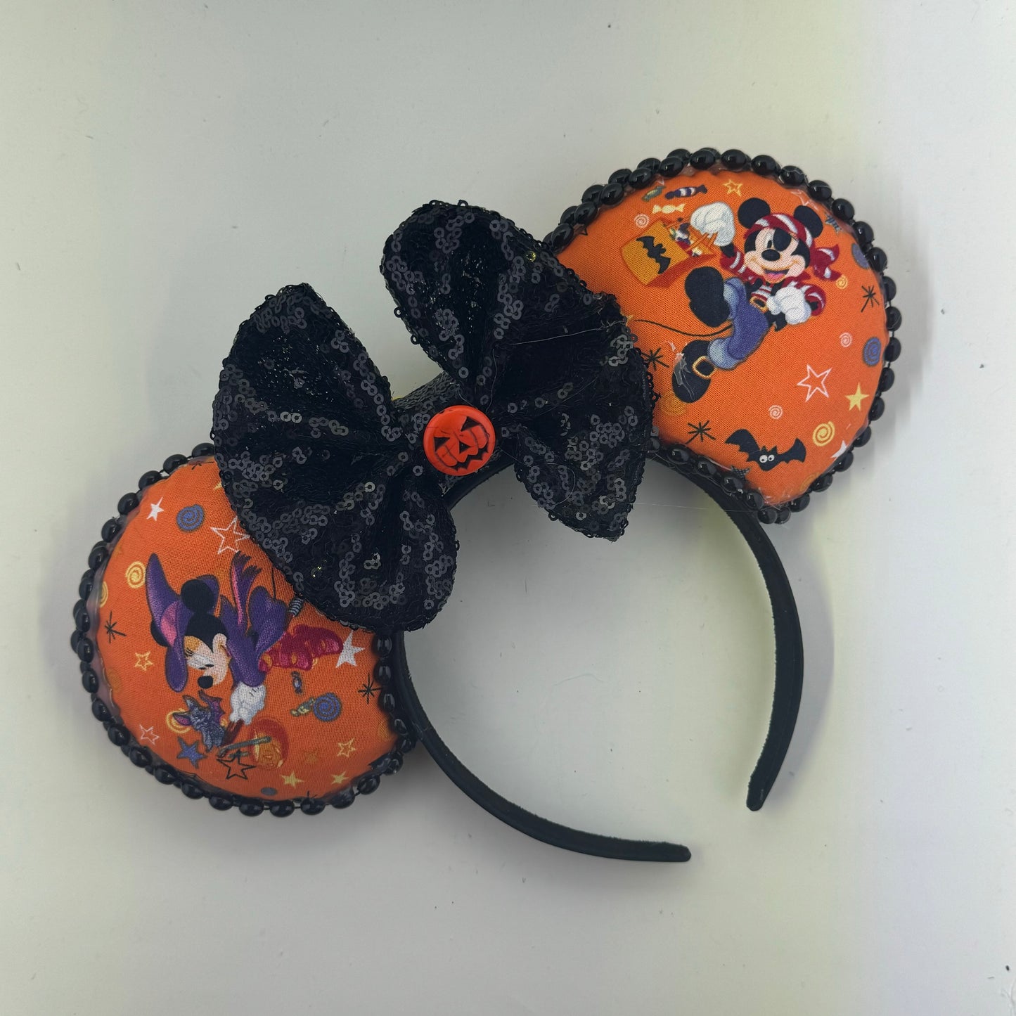 Character Trick Or Treating w/ Black Bow Ears