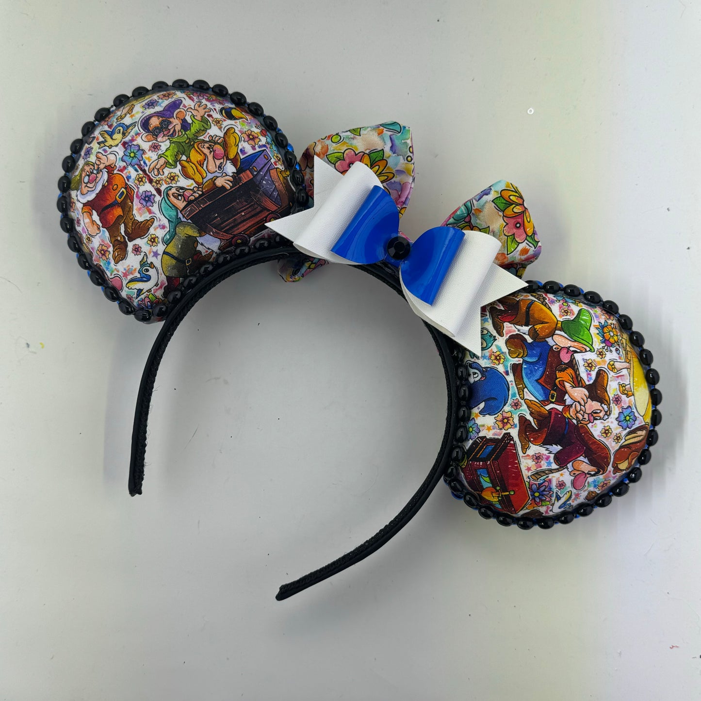 Fairest of Them All w/ Flower Coord Bow 1 Ears