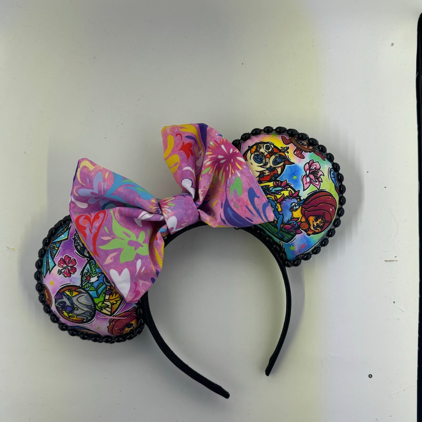 Princess Hats w/ Pink Artistic Mouse Coord Bow Ears