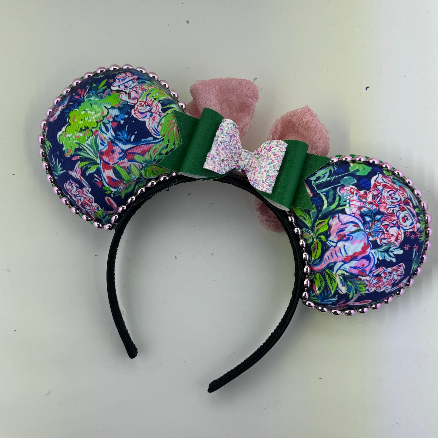 Inspired Animal Kingdom w/ Pink Bow Ears