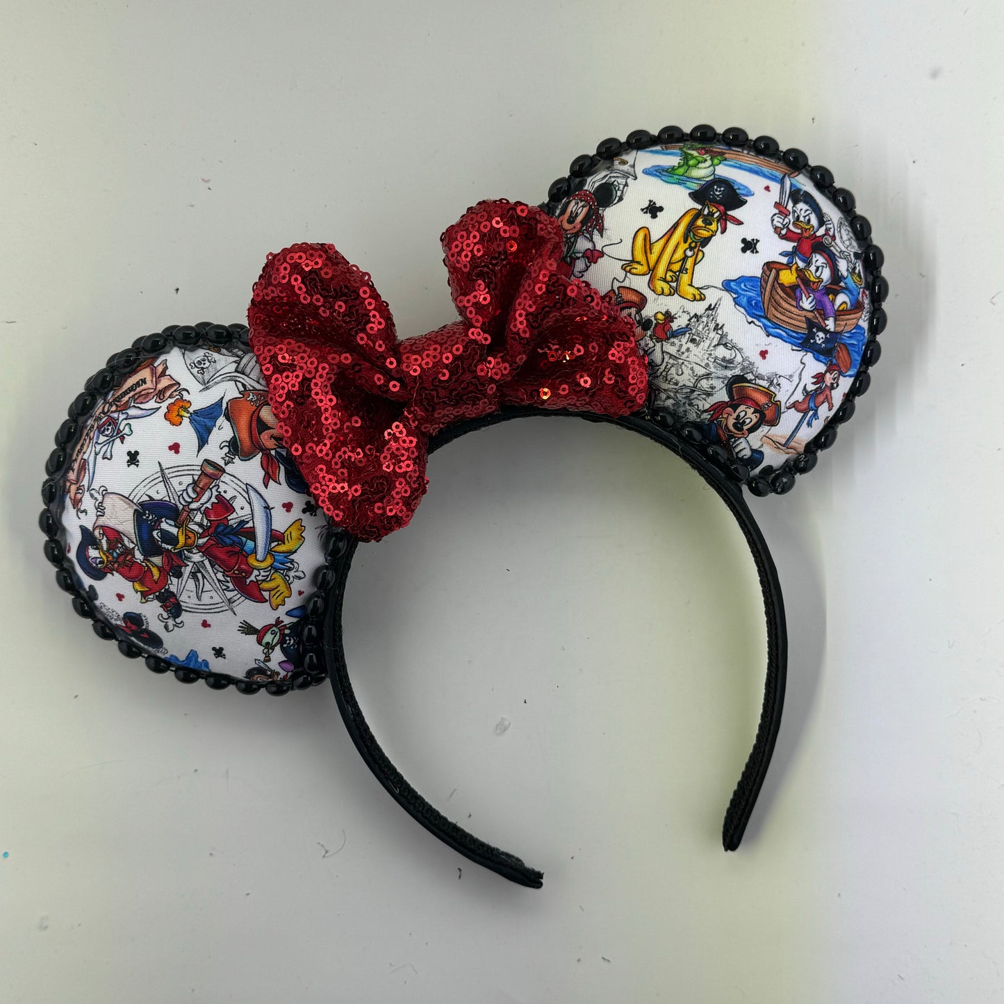 Mouse Pirates & Friends w/ Red Bow Ears