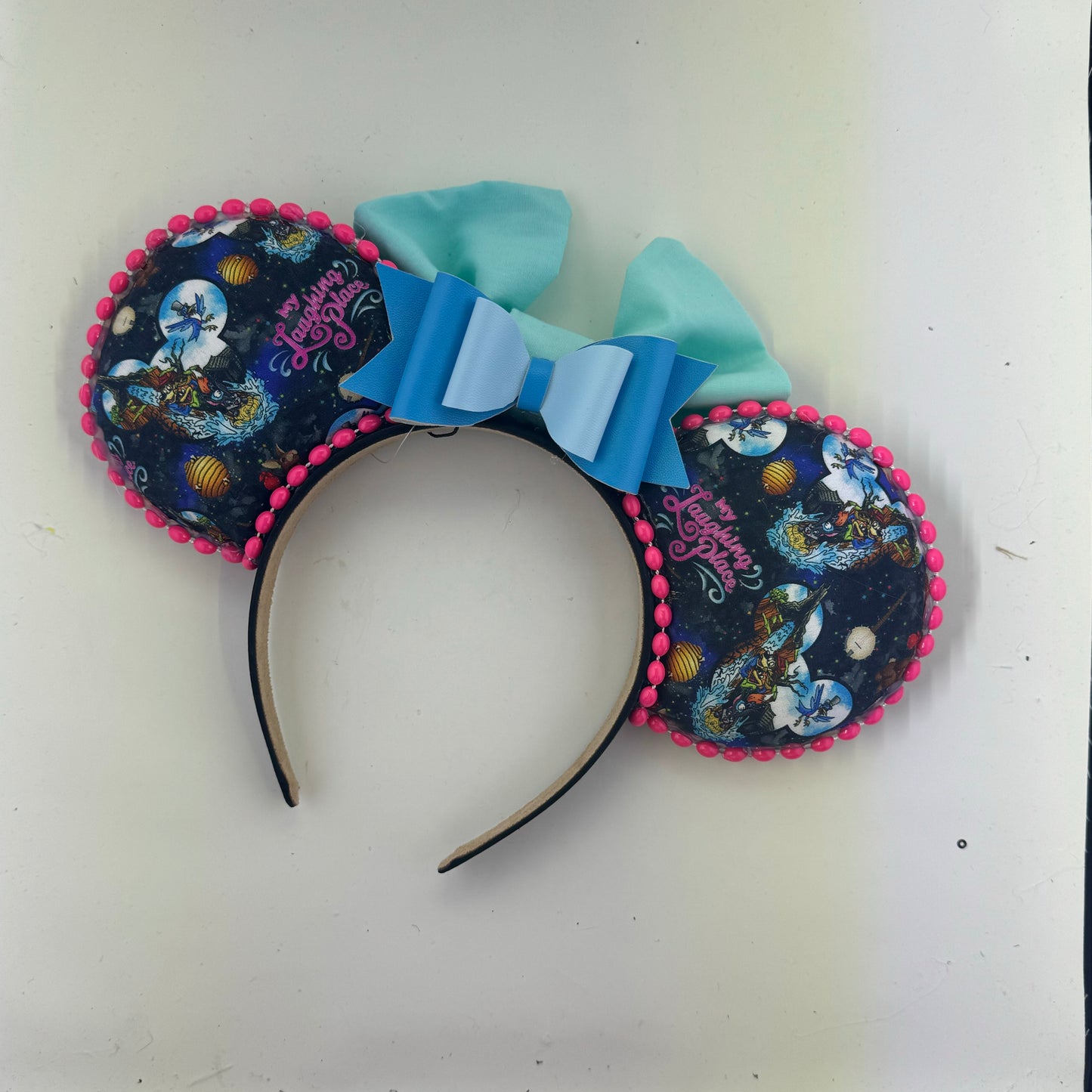 Splash w/ Teal Bow Ears