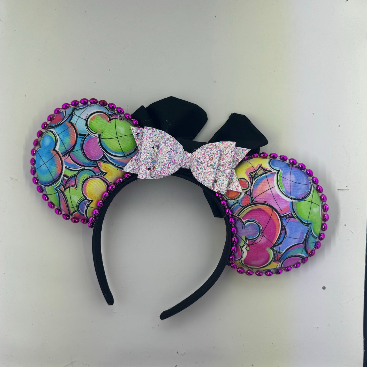 Tribute Mouse Heads w/ Black Bow Ears