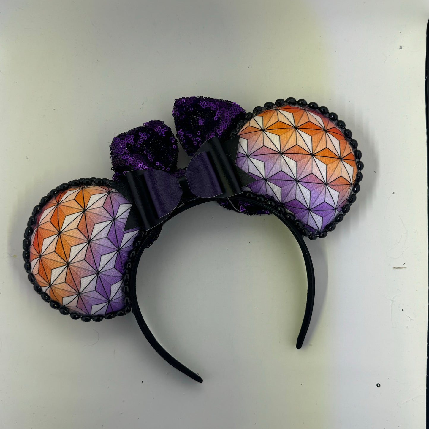 SSE Itsy Bitsy Ditsy w/ Purple Bow Ears