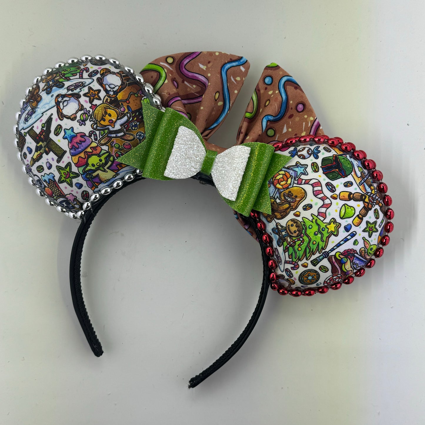 Gingerbread Galaxy White w/Gingerbread 626 Bow 2 Ears