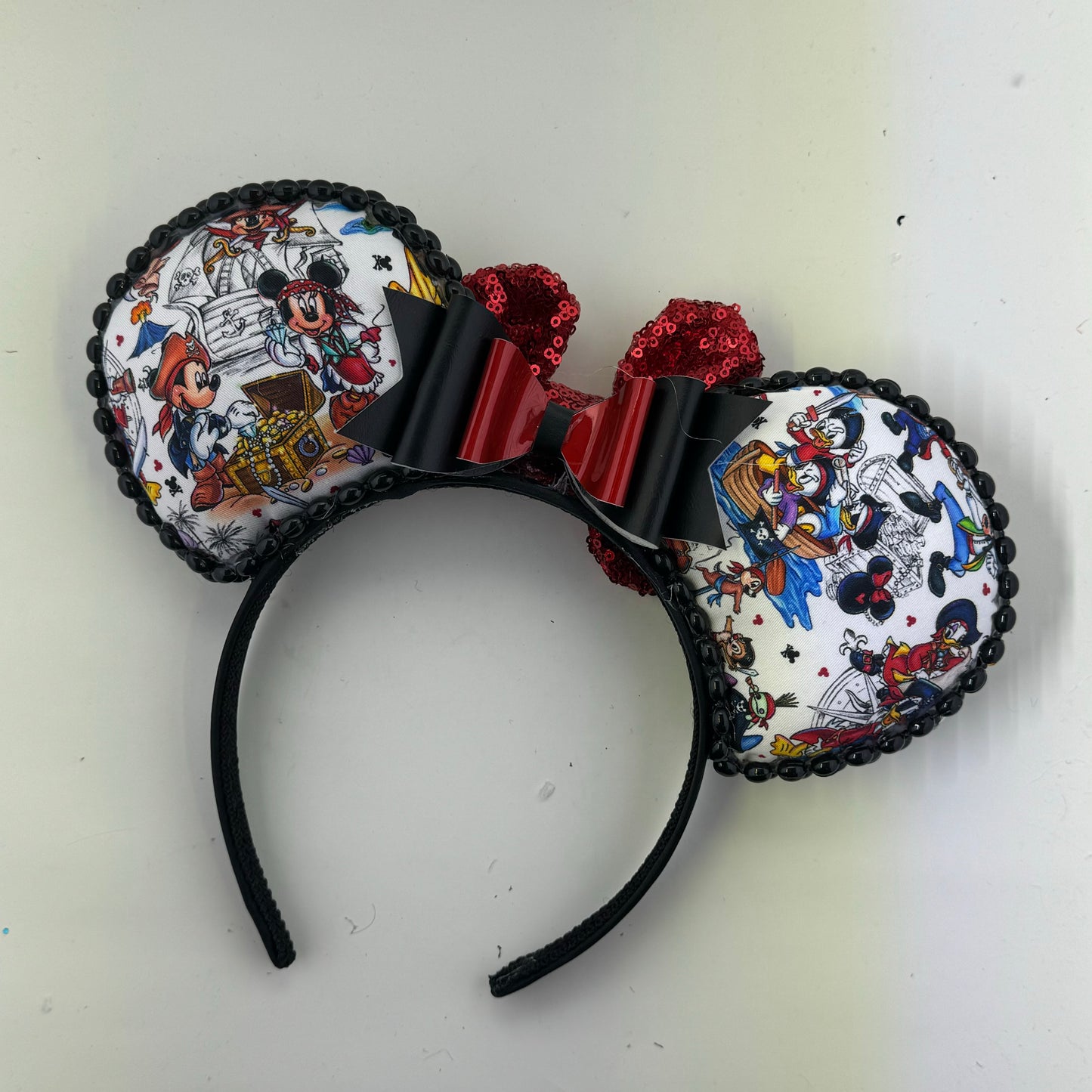 Mouse Pirates & Friends w/ Red Bow Ears