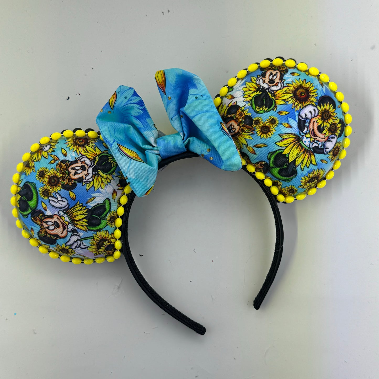 Minnie Sunflower w/ Coord Bow 2 Ears