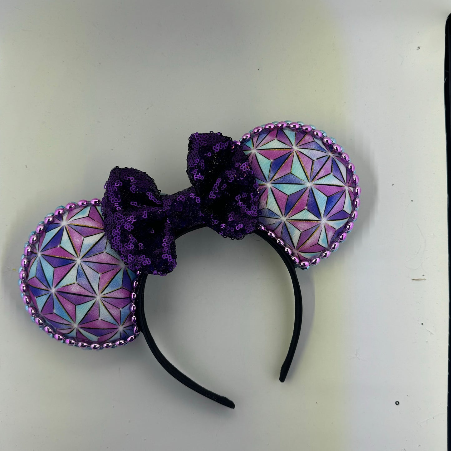 Celebration Triangles w/ Purple Bow Ears