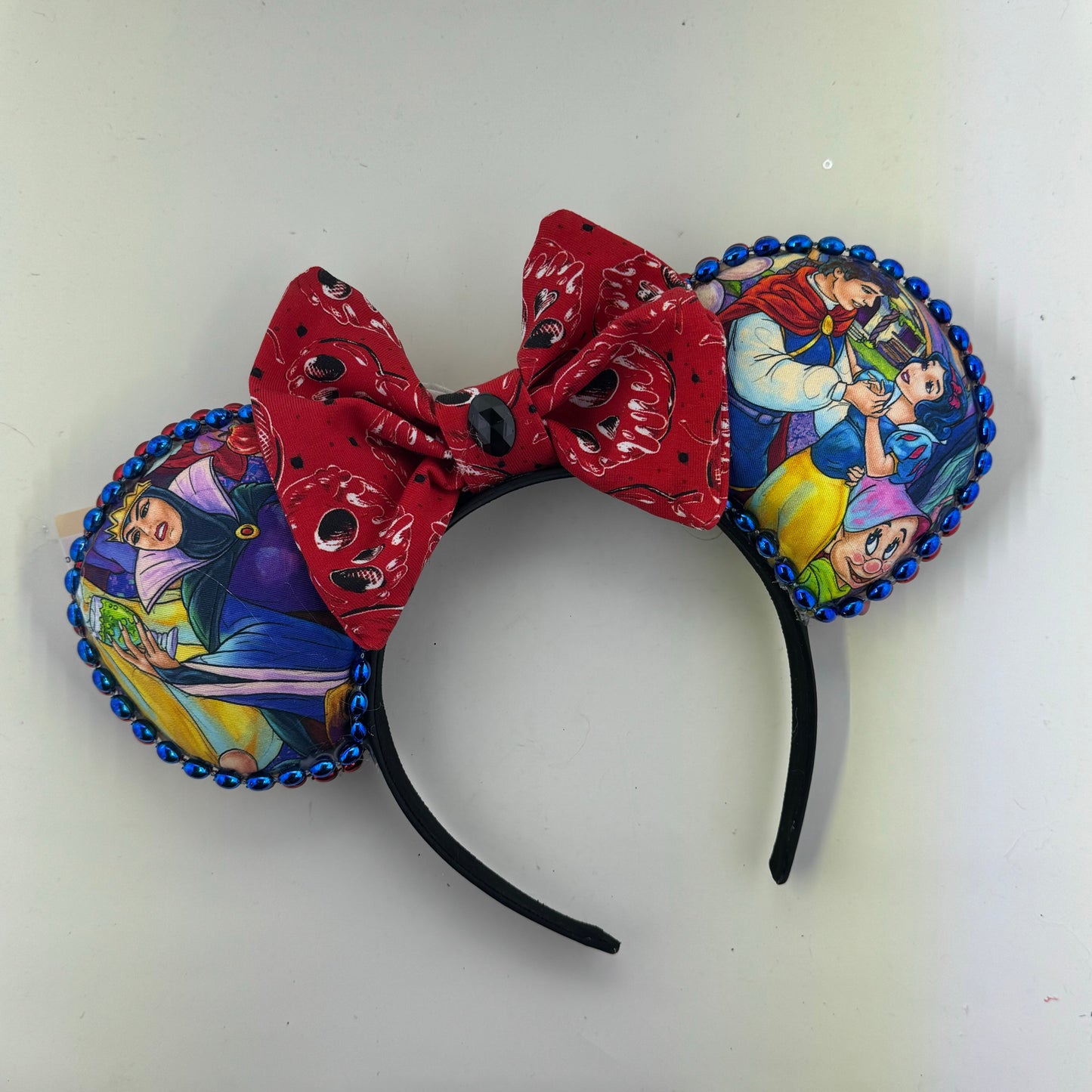 Fairest of Them All w/ Poison Toile Apple Bow Ears