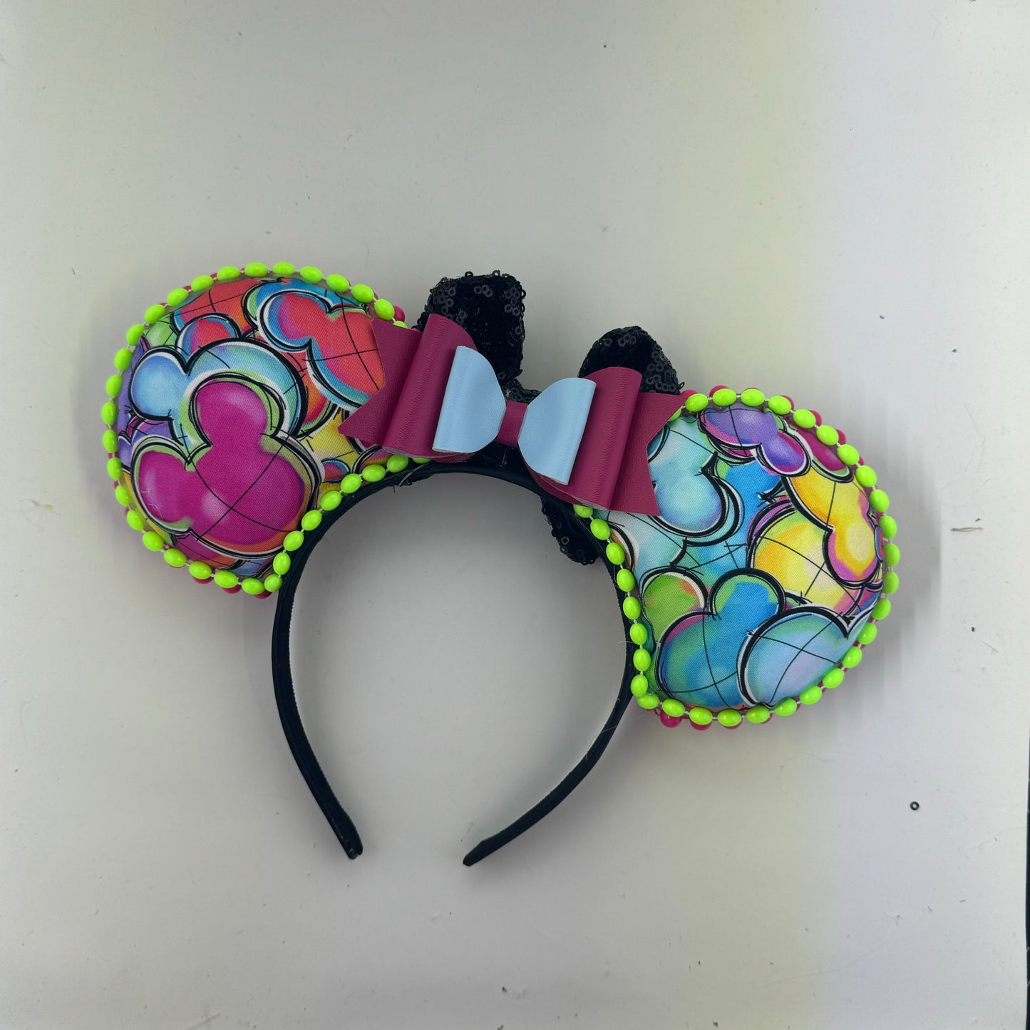 Tribute Mouse Heads w/ Black Bow 2 Ears