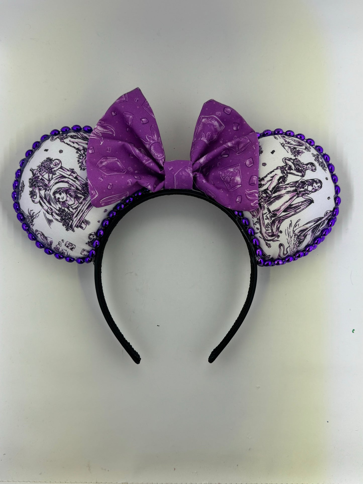 Tangled Toile w/ Coord Suns Bow 2 Ears