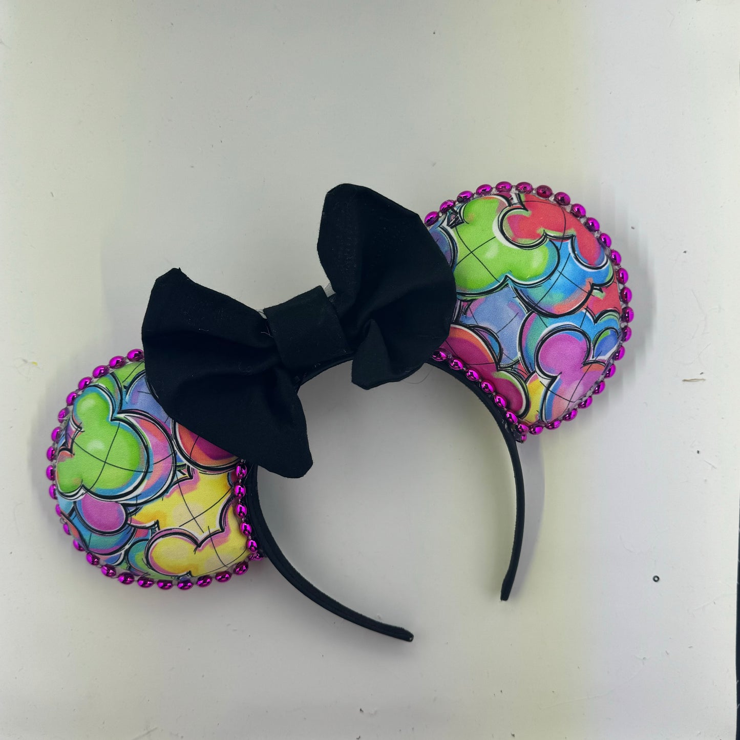 Tribute Mouse Heads w/ Black Bow Ears