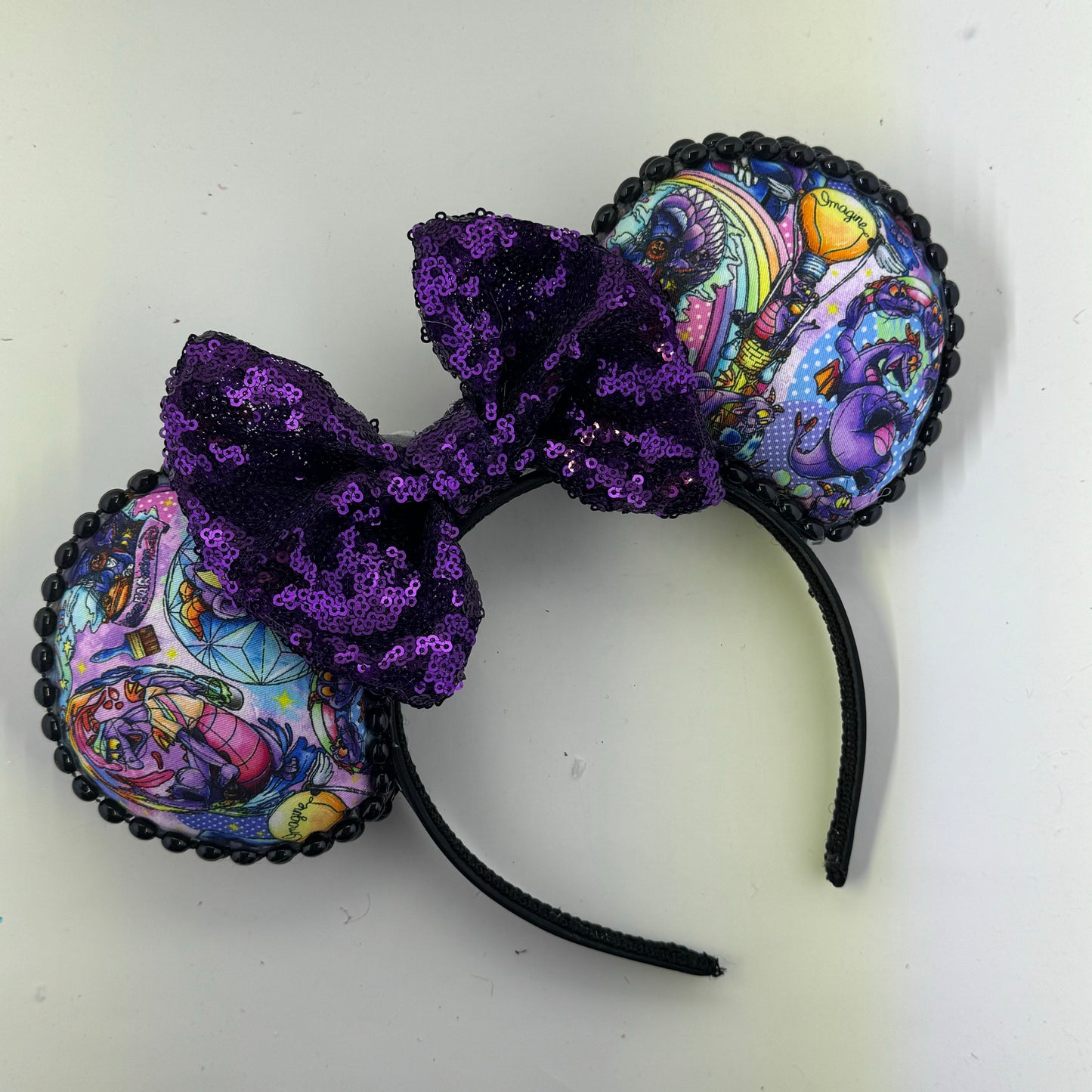 Imagination Tossed w/ Purple Bow 2 Ears