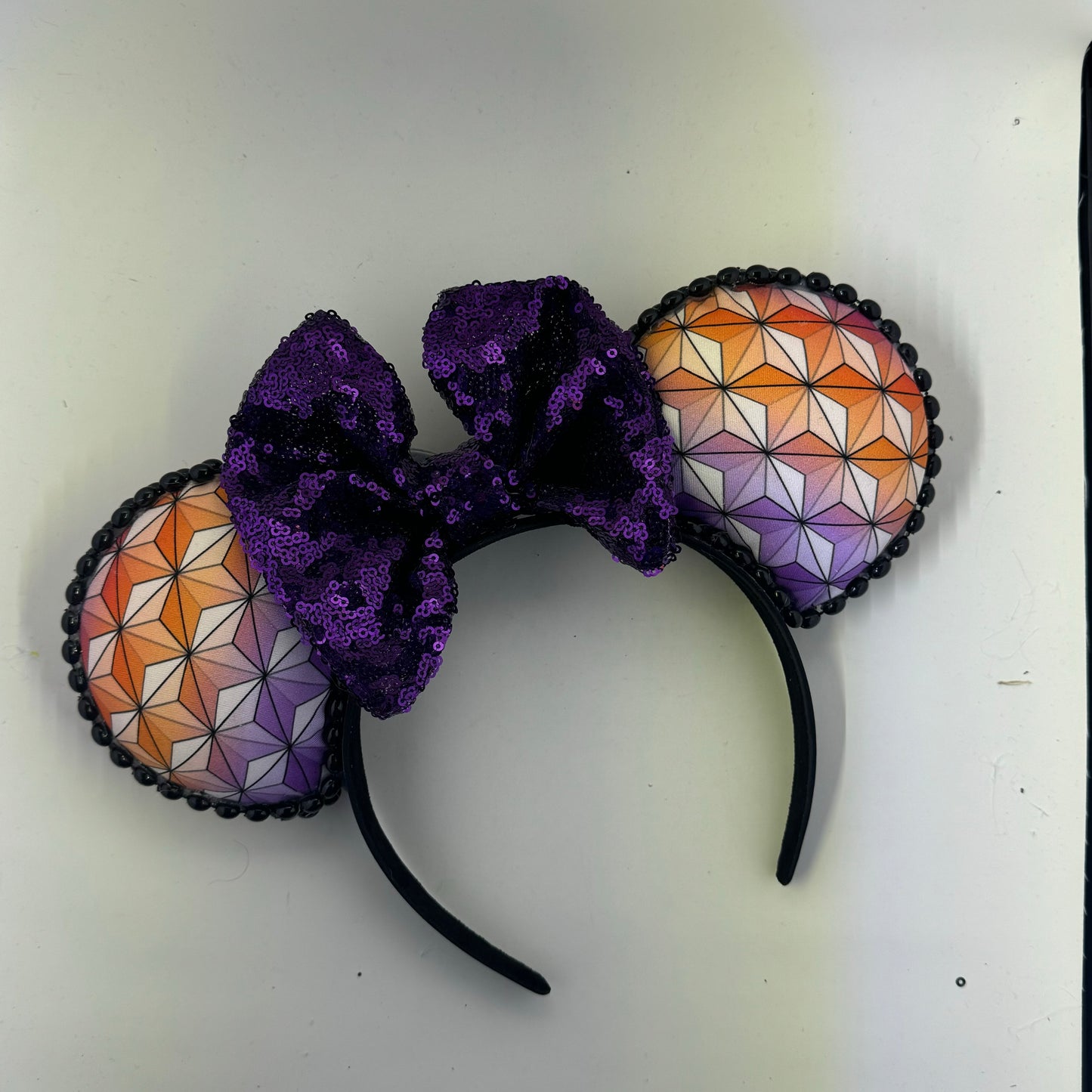 SSE Itsy Bitsy Ditsy w/ Purple Bow Ears