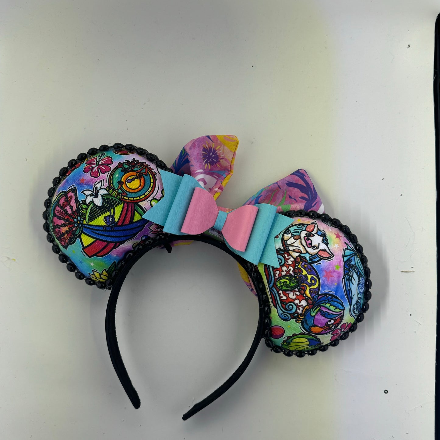 Princess Hats w/ Pink Artistic Mouse Coord Bow Ears