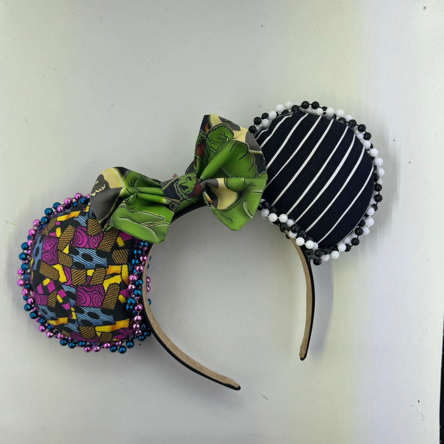 Skellington Patches/Meant To Be w/ Boogie Man Bow Ears
