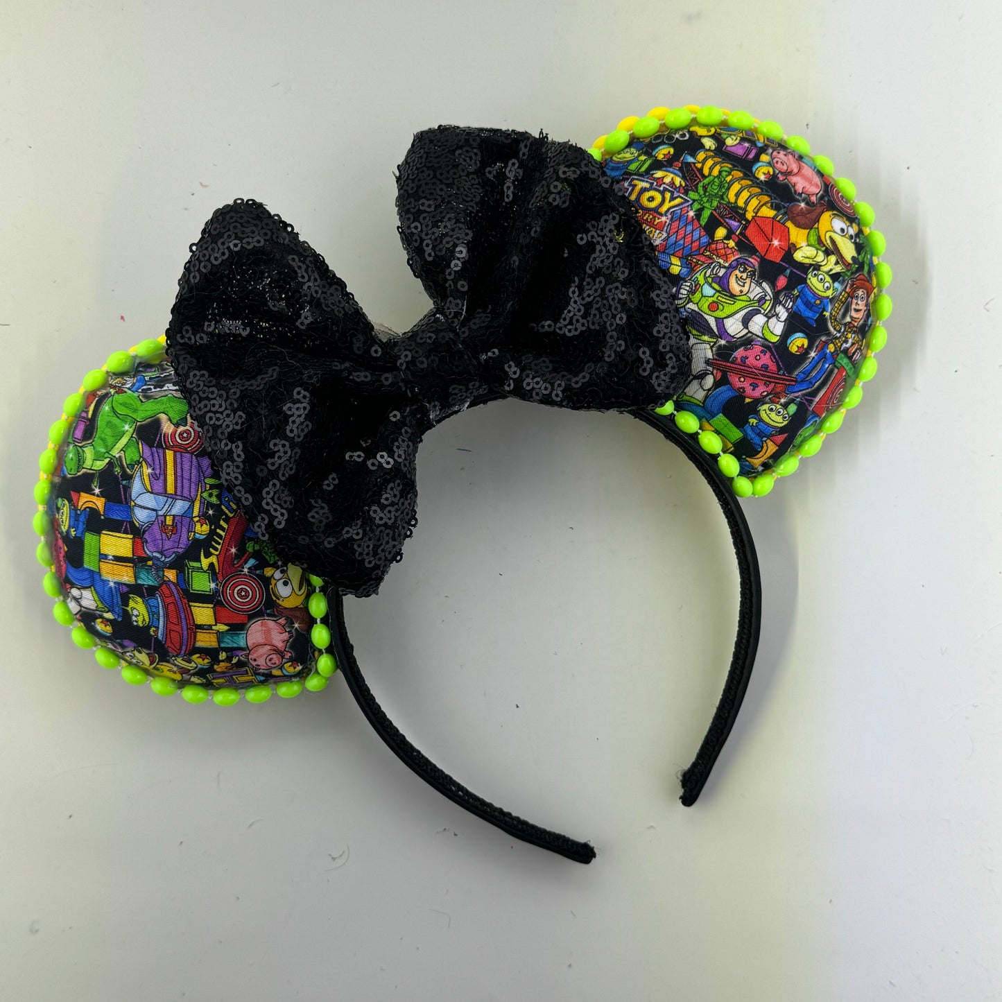 Toy Land Black w/ Black Bow Ears