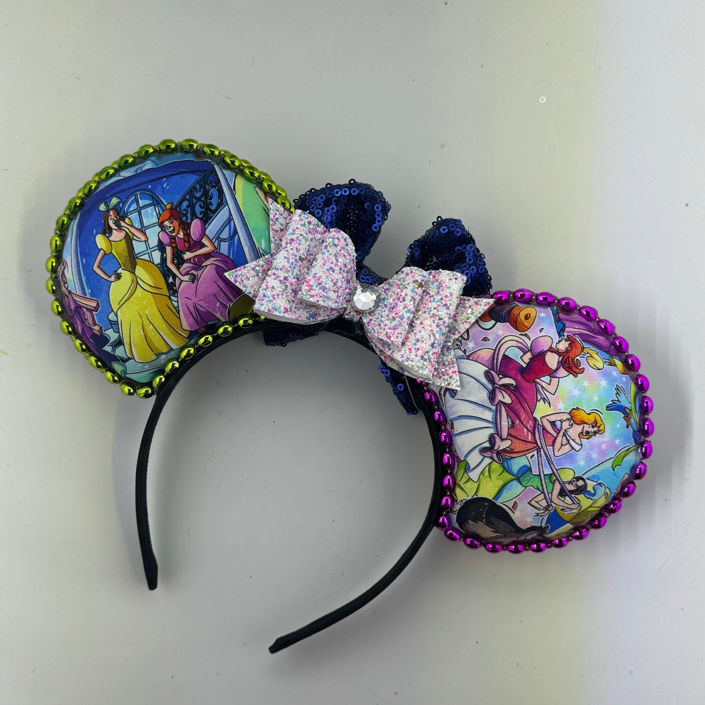 Stepsisters w/ Navy Bow Ears