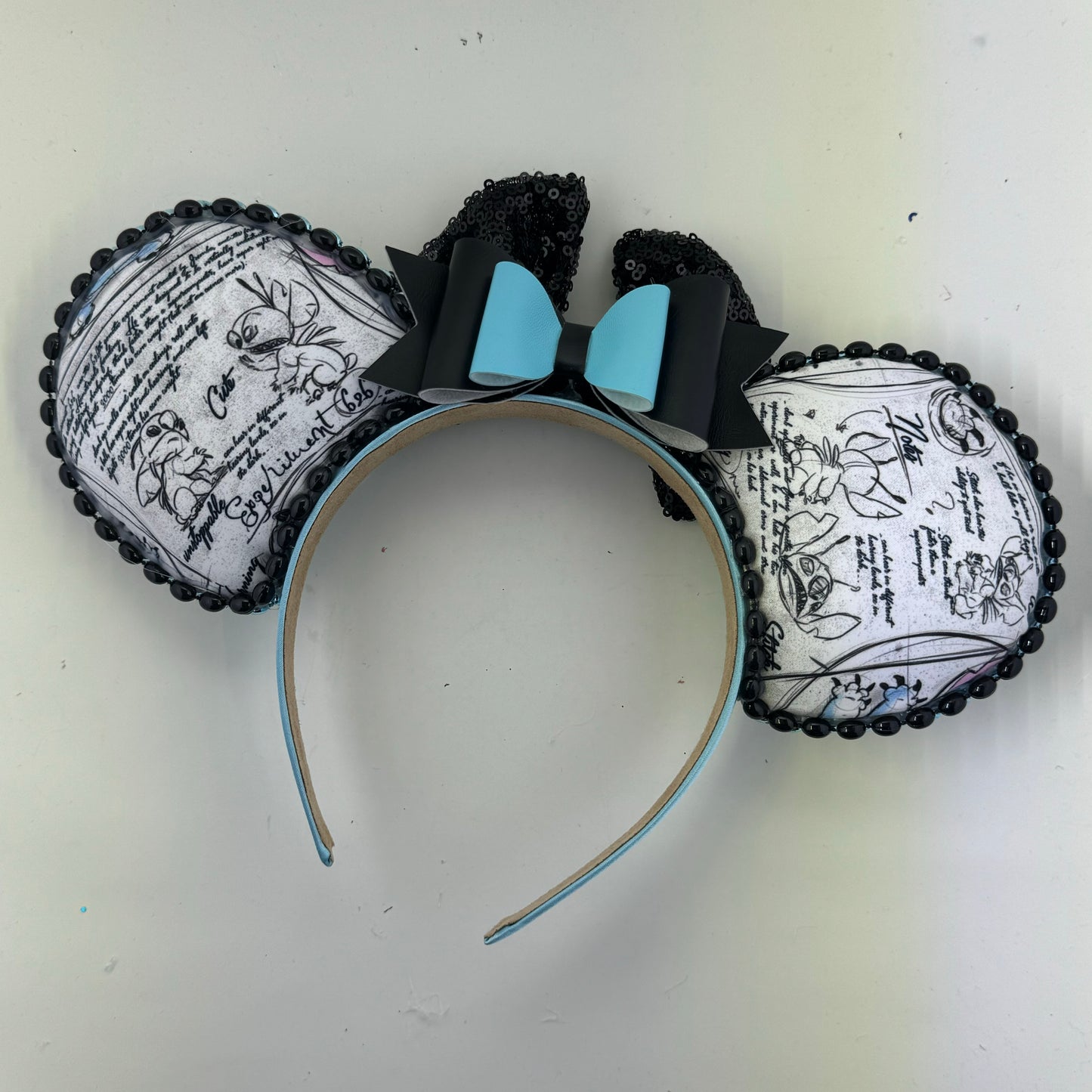 626 Design w/ Black Bow 2 Ears