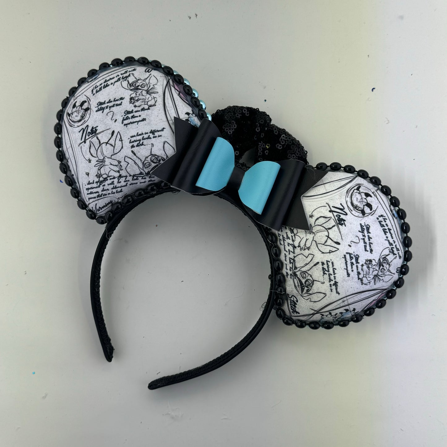 626 Design w/ Black Bow 1 Ears