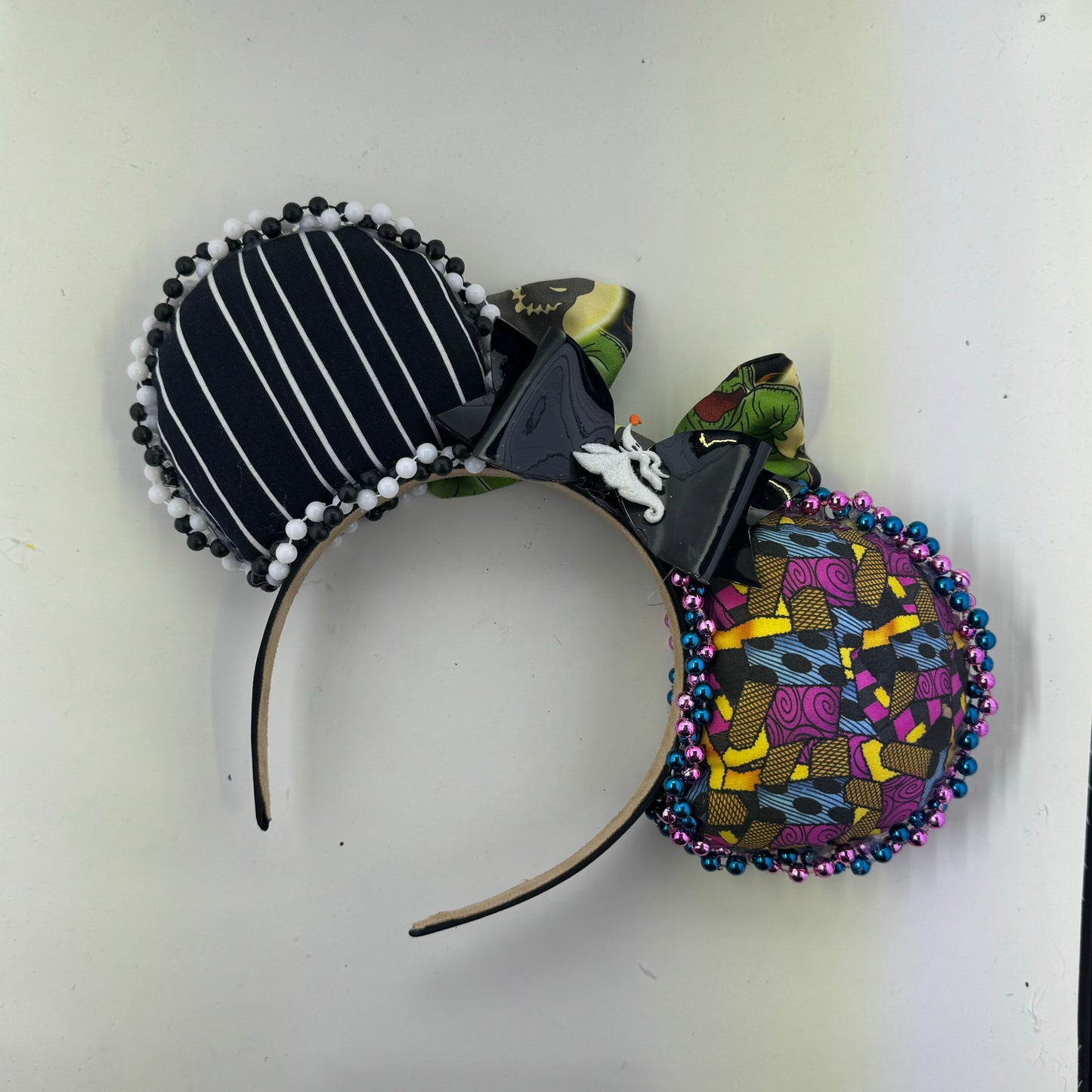 Skellington Patches/Meant To Be w/ Boogie Man Bow Ears