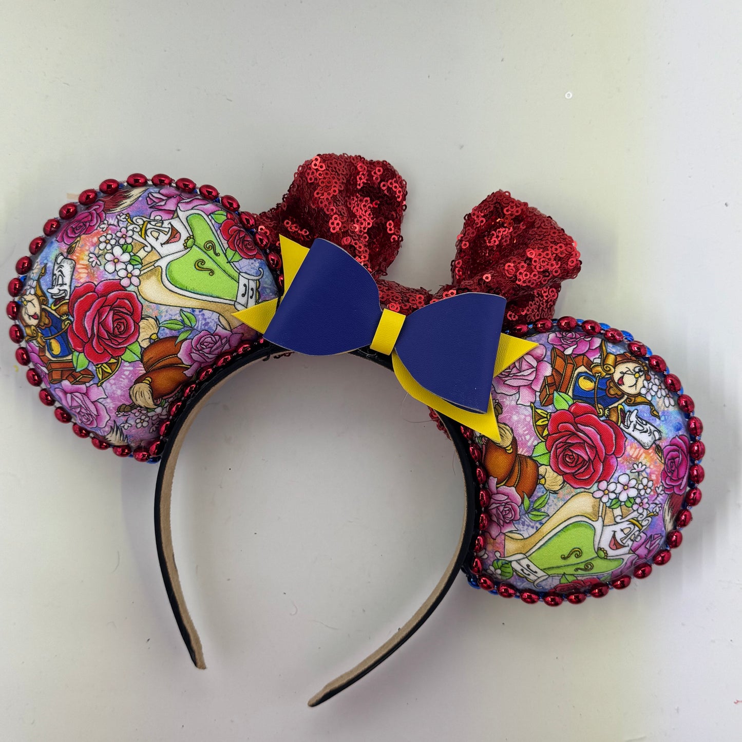 The Rose Sm w/ Red Bow Ears