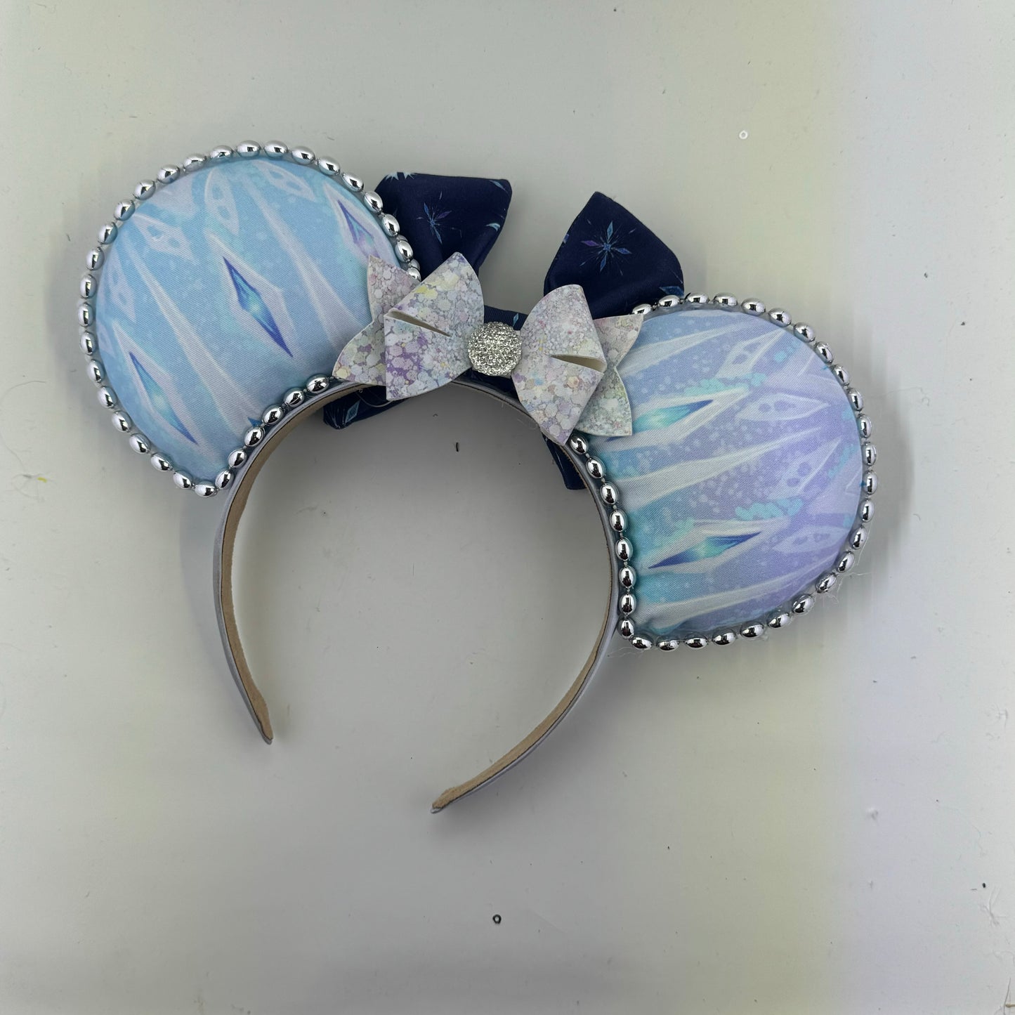 Ice Adventures Dress w/ Navy Bow Ears