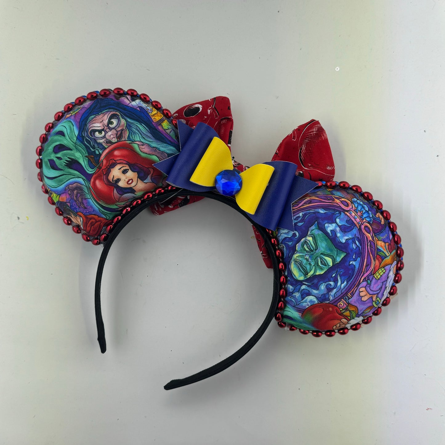 Fairest of Them All w/ Poison Toile Apple Bow Ears