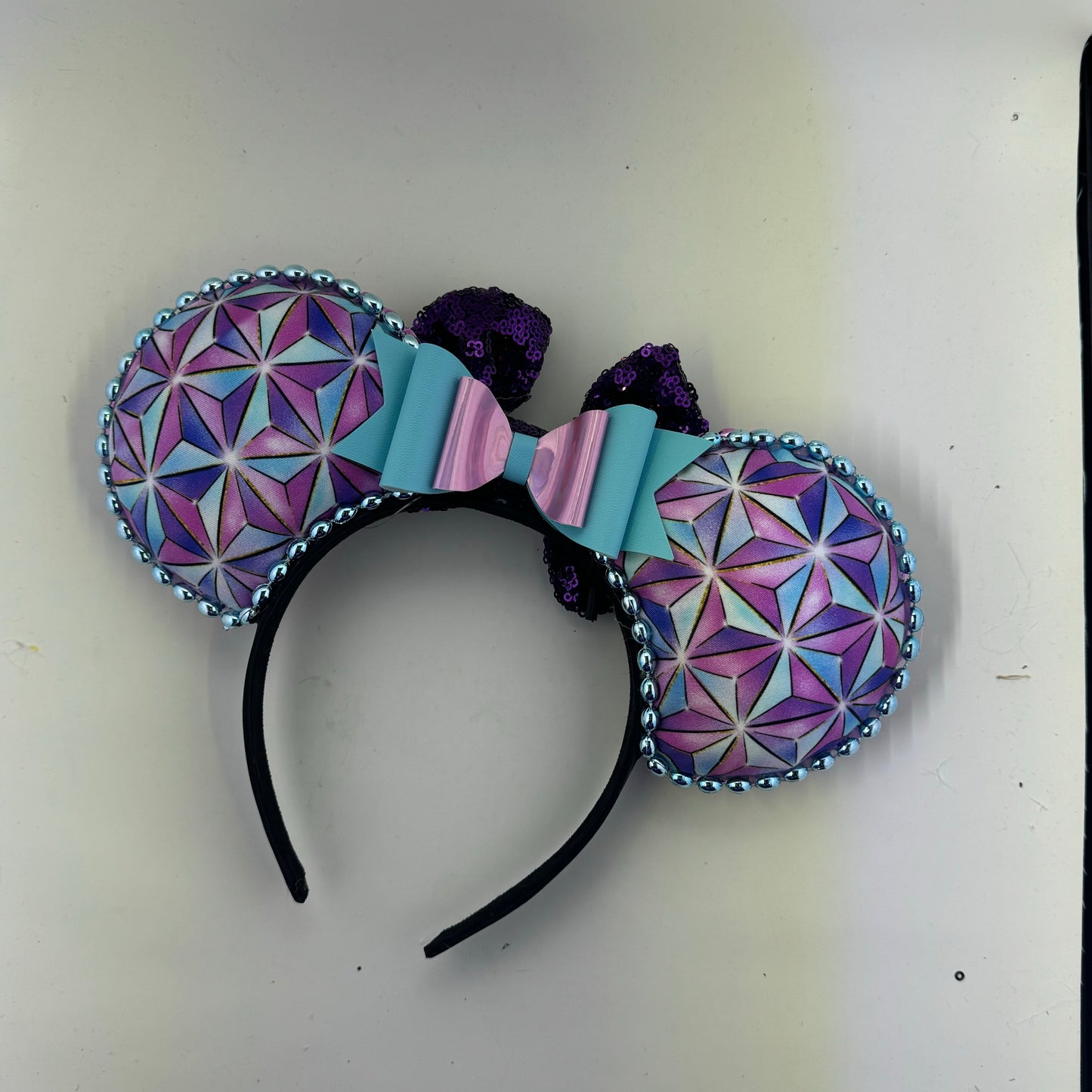 Celebration Triangles w/ Purple Bow Ears
