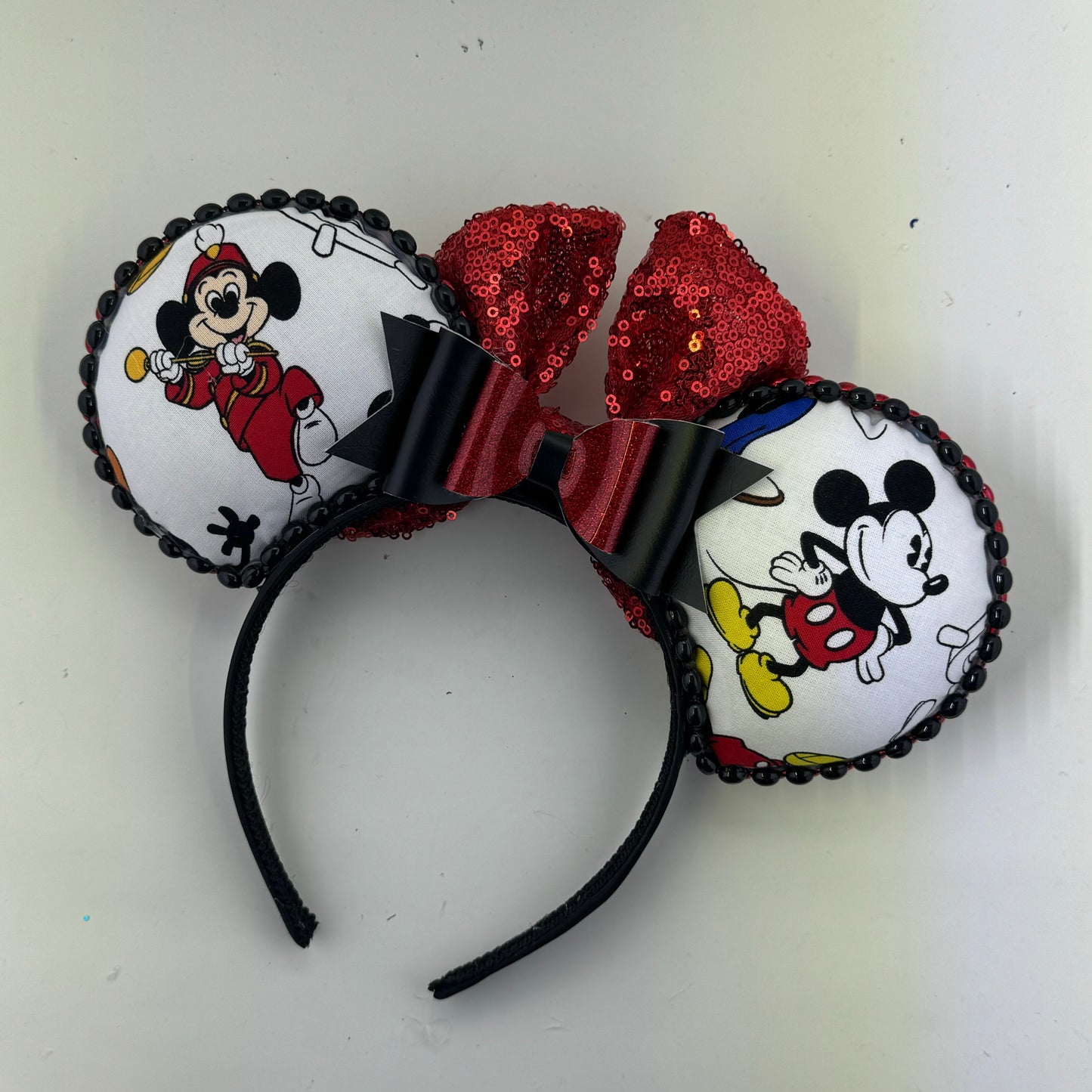 Through the Years MM w/ Red Bow Ears