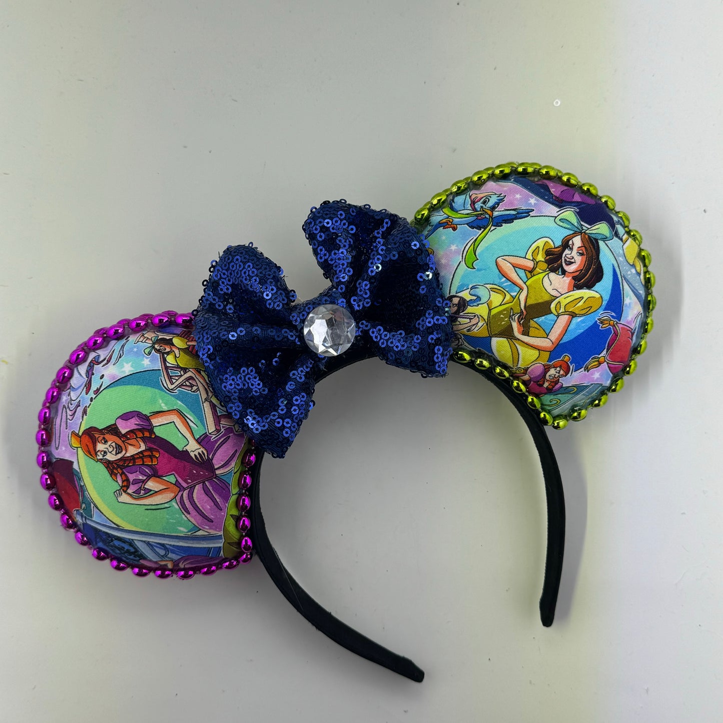 Stepsisters w/ Navy Bow Ears