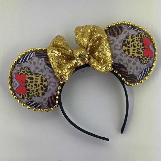 Animal Heads w/ Gold Bow Ears