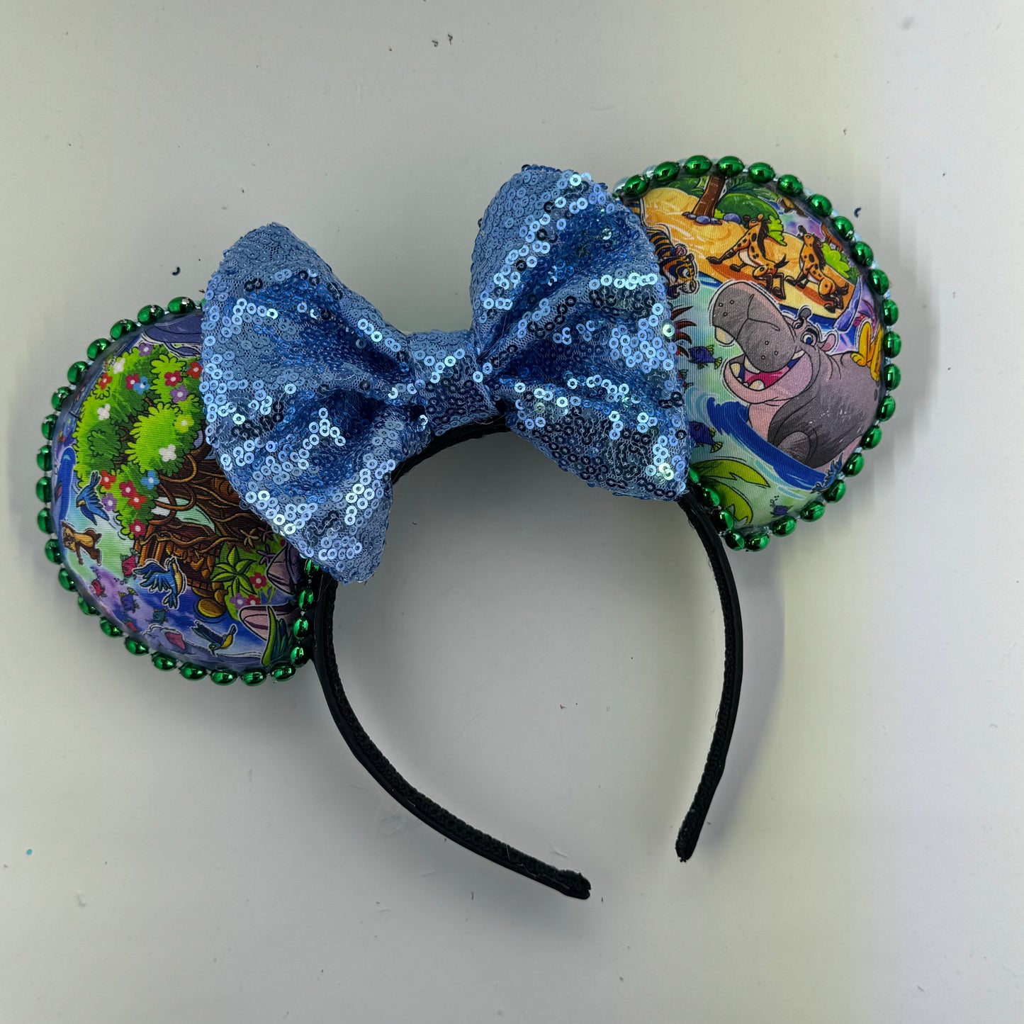 Jungle Cruise w/ Light Blue Bow Ears