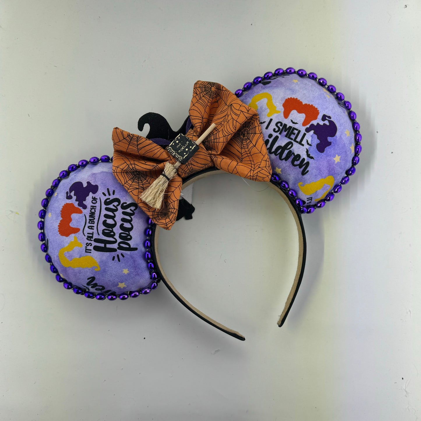I Smell Children w/ Orange Web Bow Ears