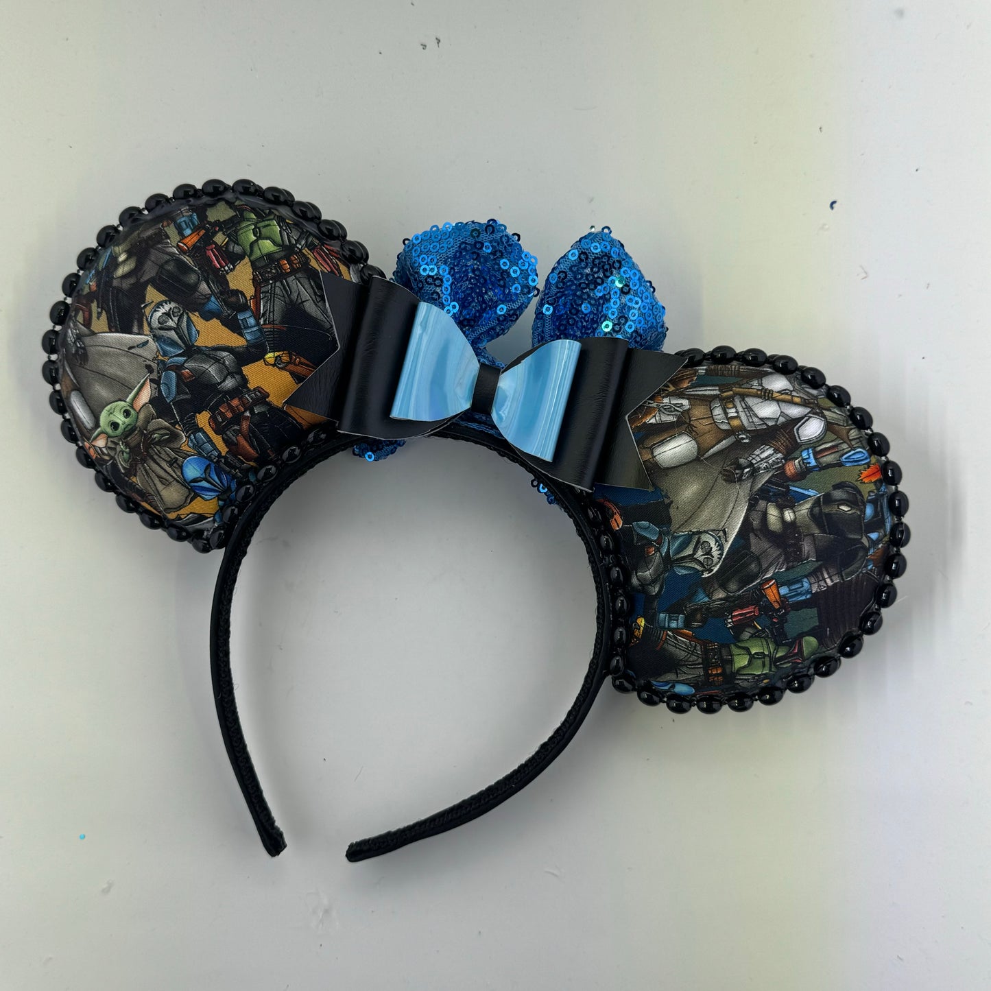 This is the Way w/ Turq Bow Ears