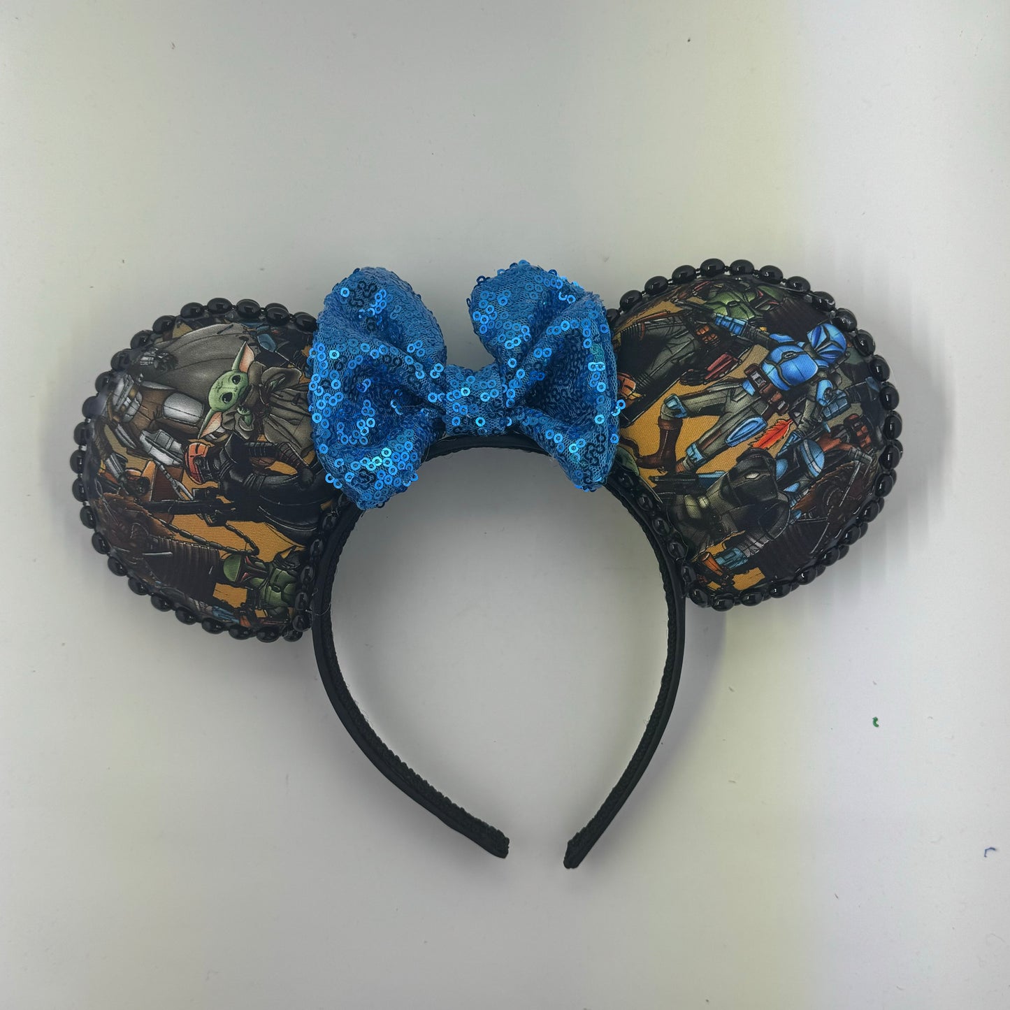 This is the Way w/ Turq Bow Ears