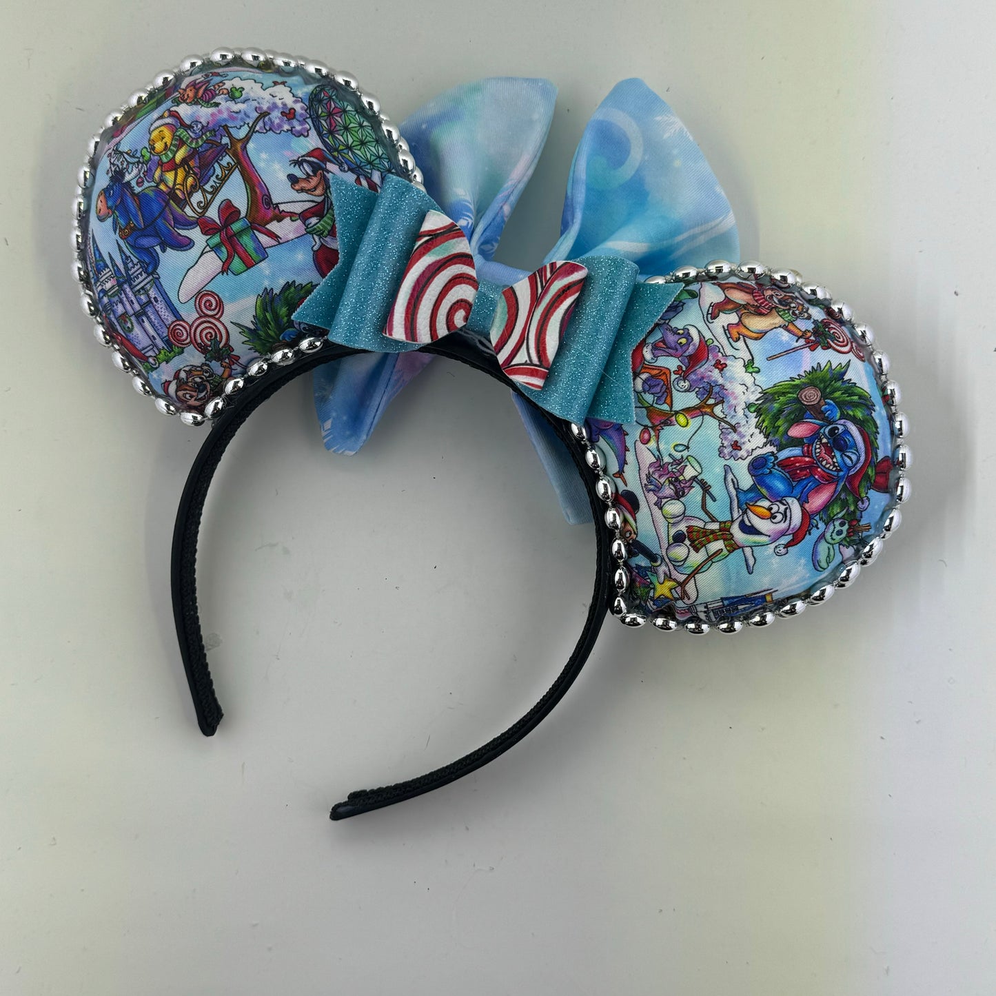 Winter Wonderland on Main Street w/ Winter Wonderland BG Bow EARS
