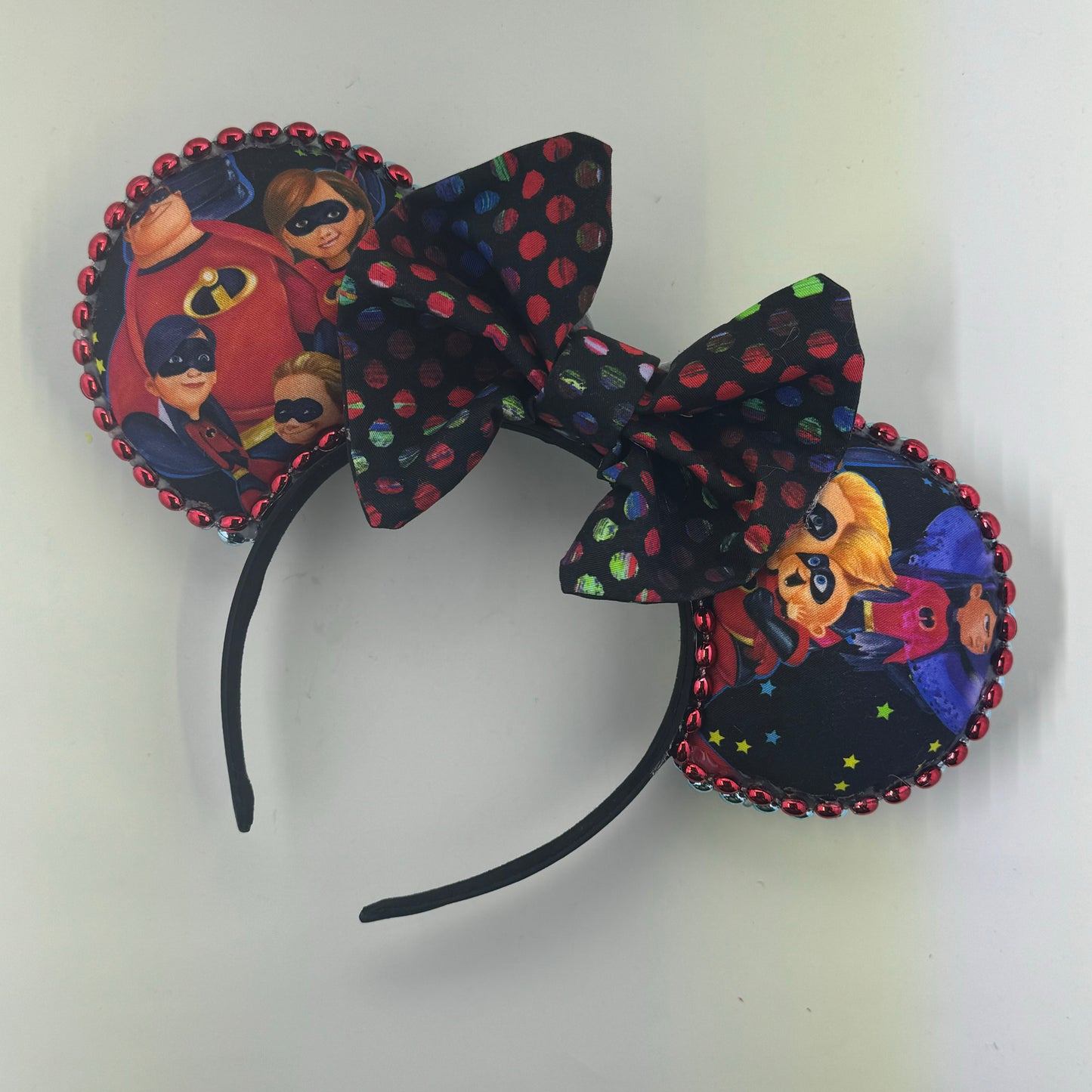 Super Hero Family w/ Coord Bow 2 Ears