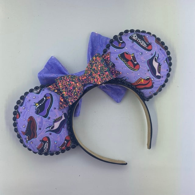 Evil Kicks Purple w/ Coord Bow Ears
