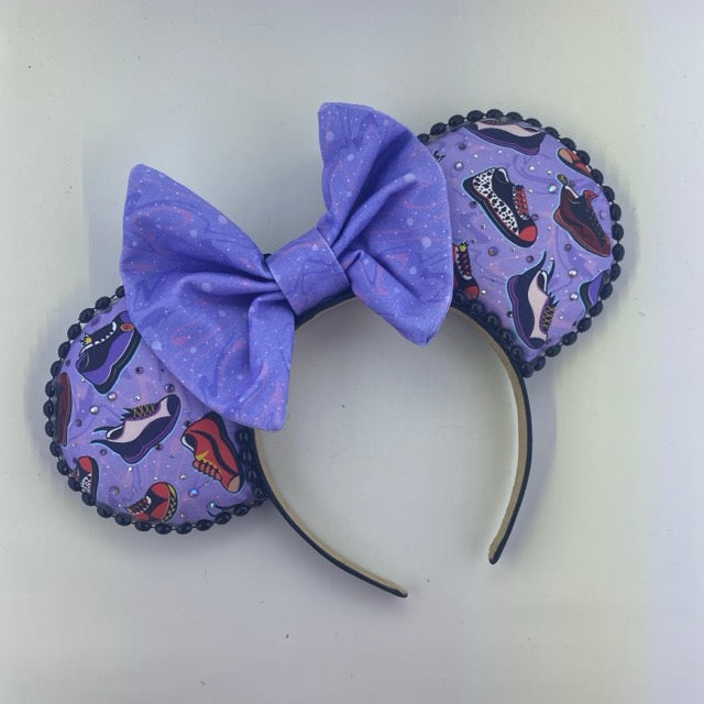 Evil Kicks Purple w/ Coord Bow Ears