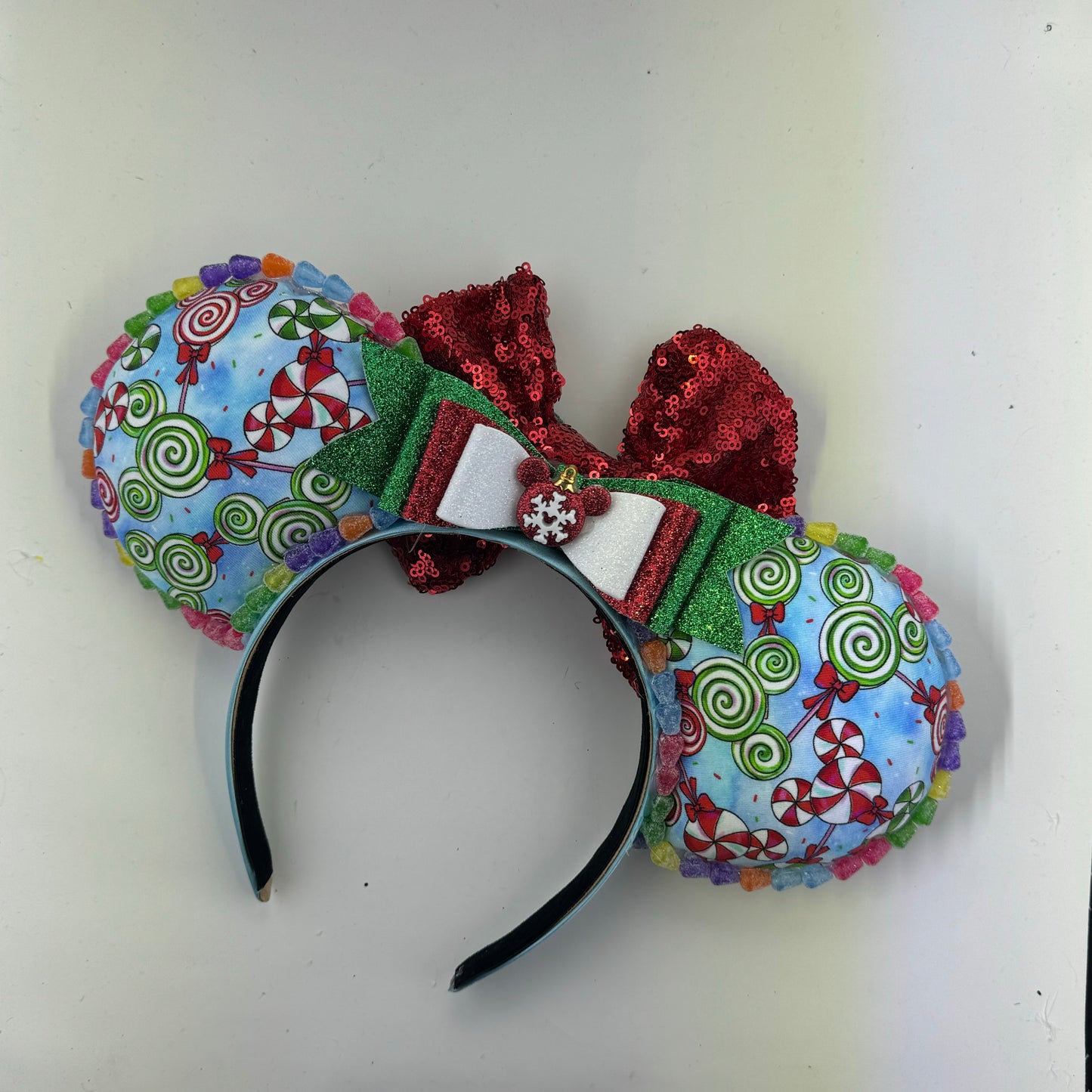 Christmas Parade Peppermints w/ Red Bow Ears