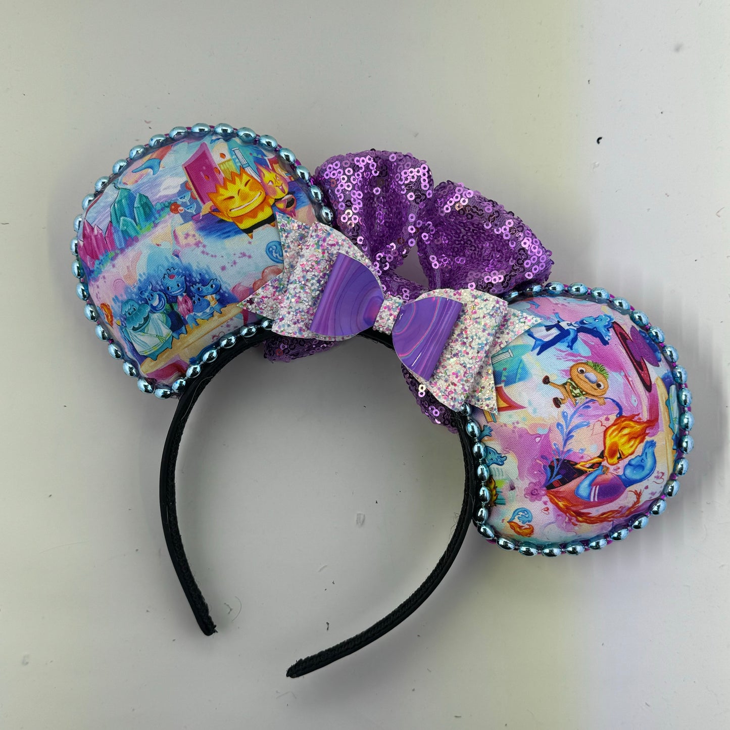 Elemental w/ Lavender Bow Ears