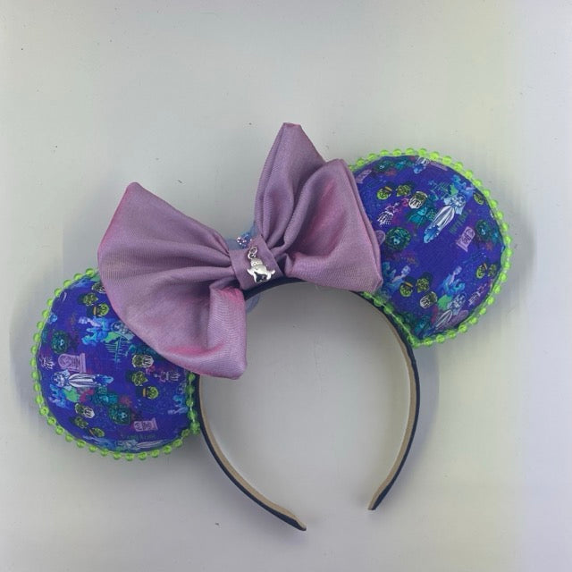 Haunted Mansion w/ Lavender Bow Ears
