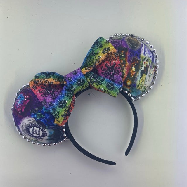 Hurry Back w/ Rainbow Glitter Wallpaper Bow Ears
