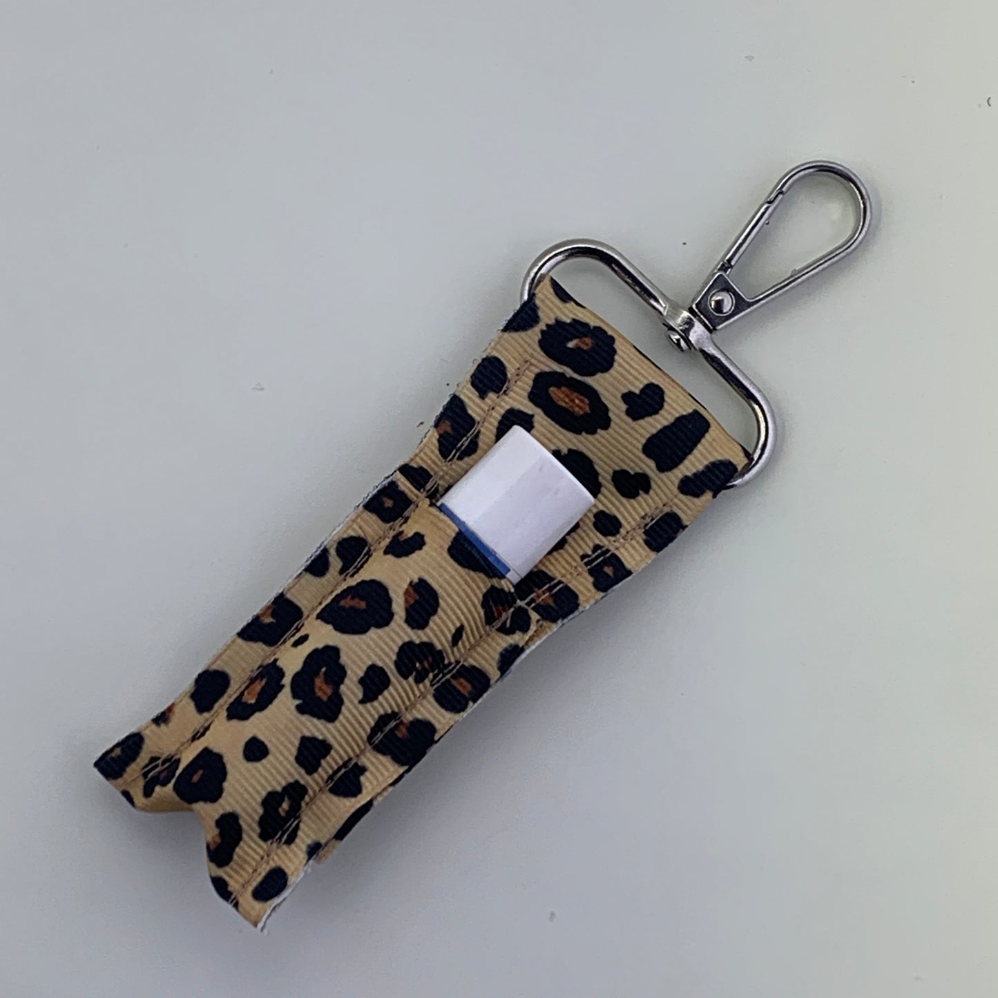 Leopard Print Chapstick/Lipstick Holder