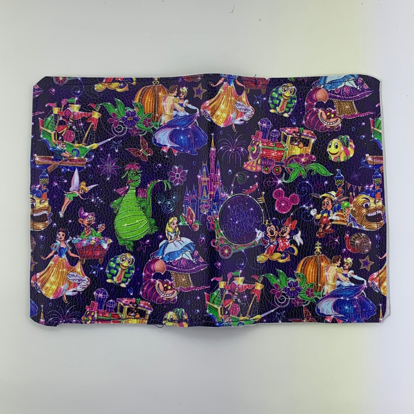 Electrical Parade Passport Cover (2 Card Slots & 1 Side Flap)